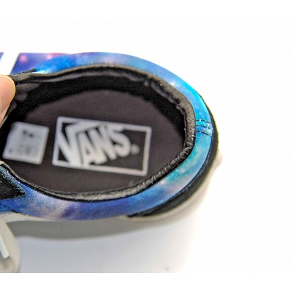 Vans Skate Off The Woman Sz 6 Men 4.5 Sneakers Black/Blue Style Code 721356 GUC - Picture 3 of 7